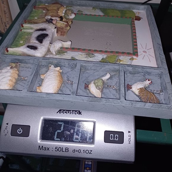 Seymour Mann 3D Shadow Box Farm Animal 3.5"x5"Picture Frame - Picture 8 of 11